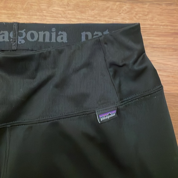 Patagonia Black Midweight Capilene Base Layer Leggings Women's Size Small - Picture 4 of 9